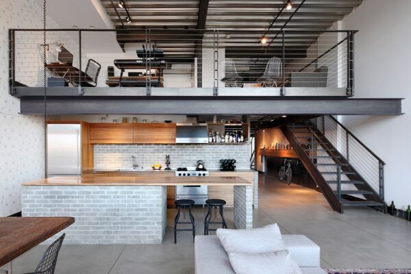Stunning Kitchen Loft Interior Ideas