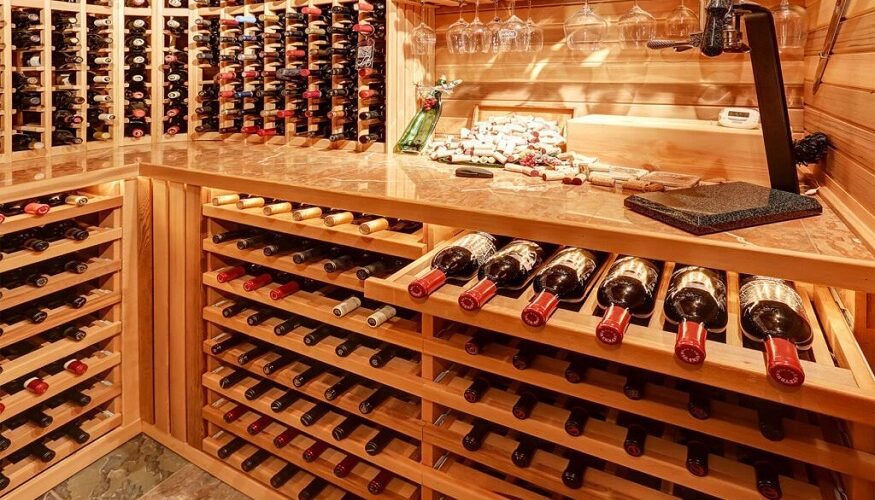 chilled wine cellars