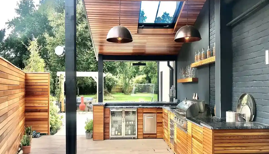 custom modular outdoor kitchens