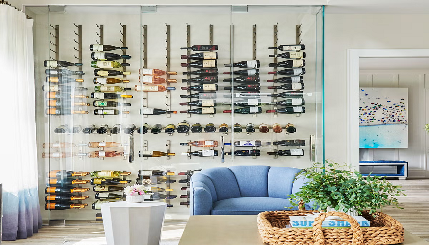 Add wine storage in an apartment