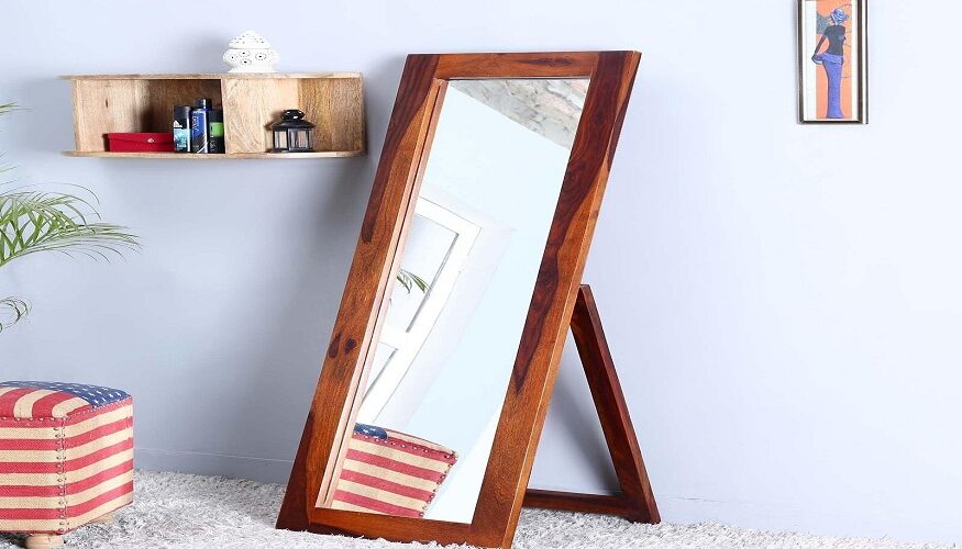 wood mirror frame kit